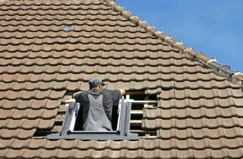 Pose de velux - Thuret